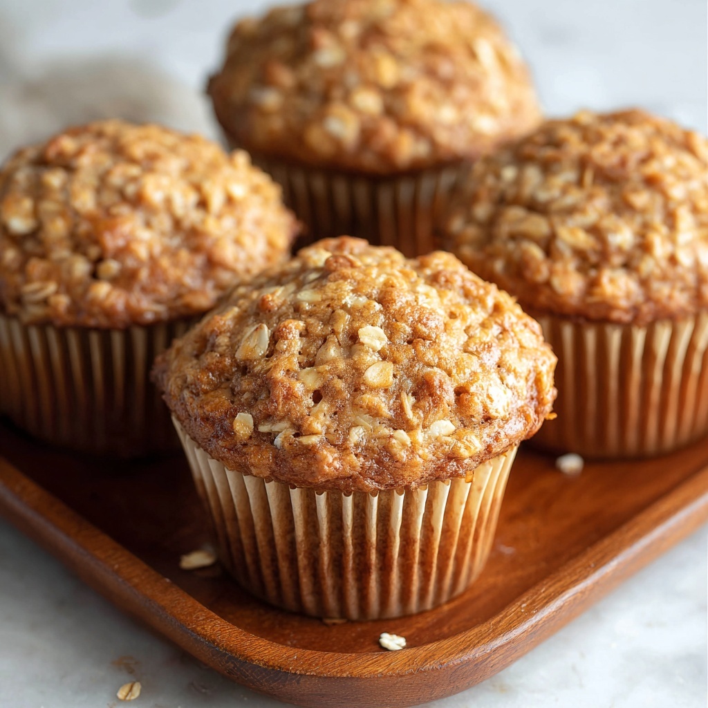 Maple Brown Sugar Oatmeal Muffins Recipe - Recipe Image