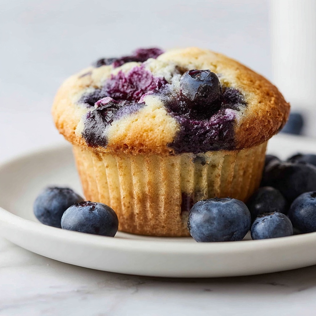 Homemade Blueberry Muffins Recipe - Recipe Image