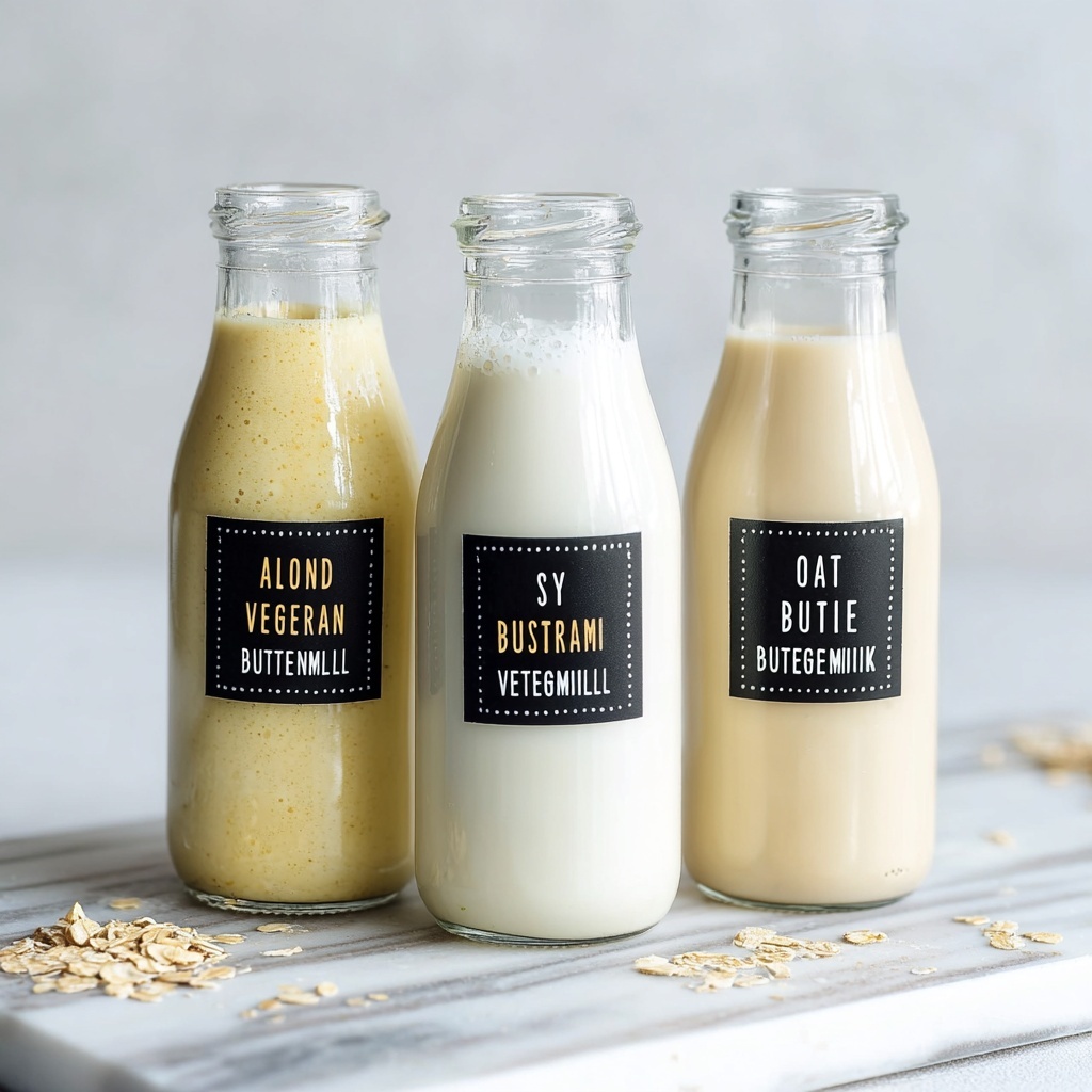 How to Make Vegan Buttermilk Recipe - Recipe Image