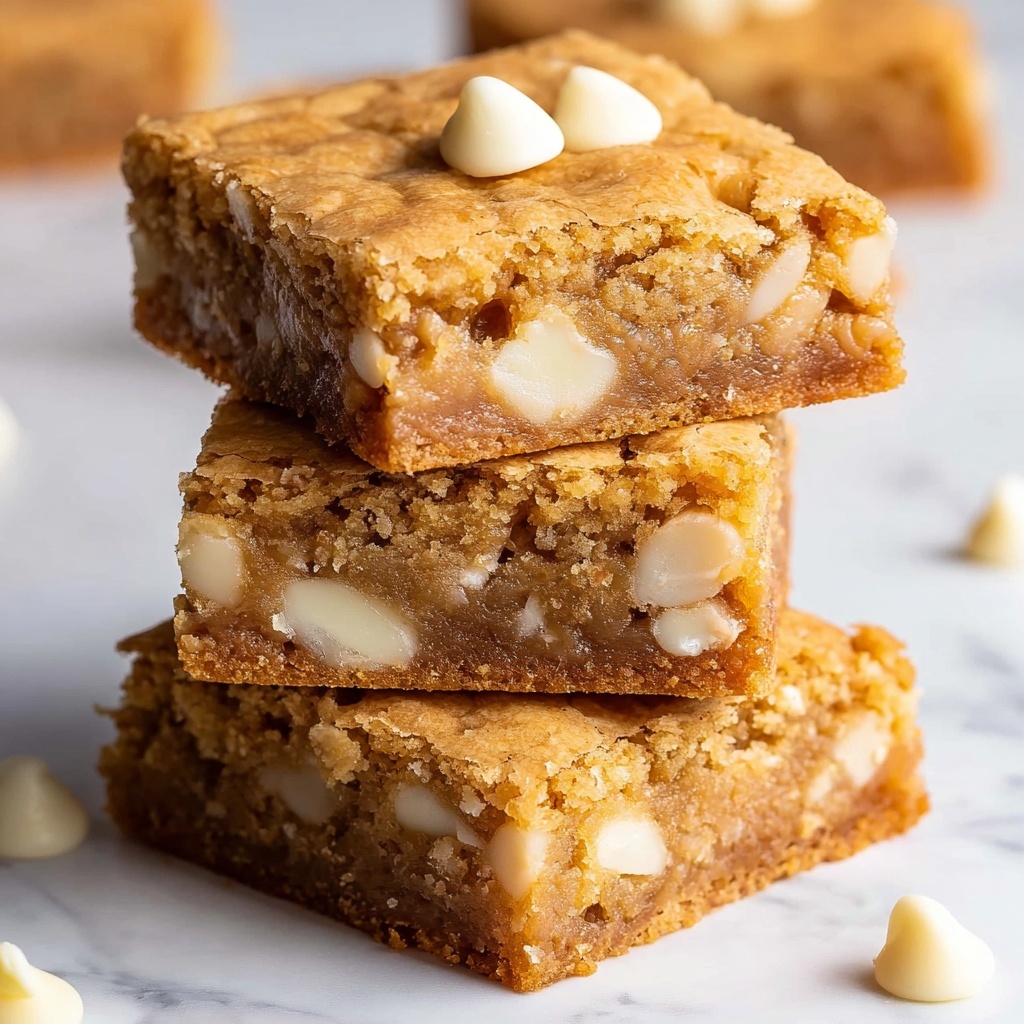 Irresistible Blondies Recipe - Recipe Image