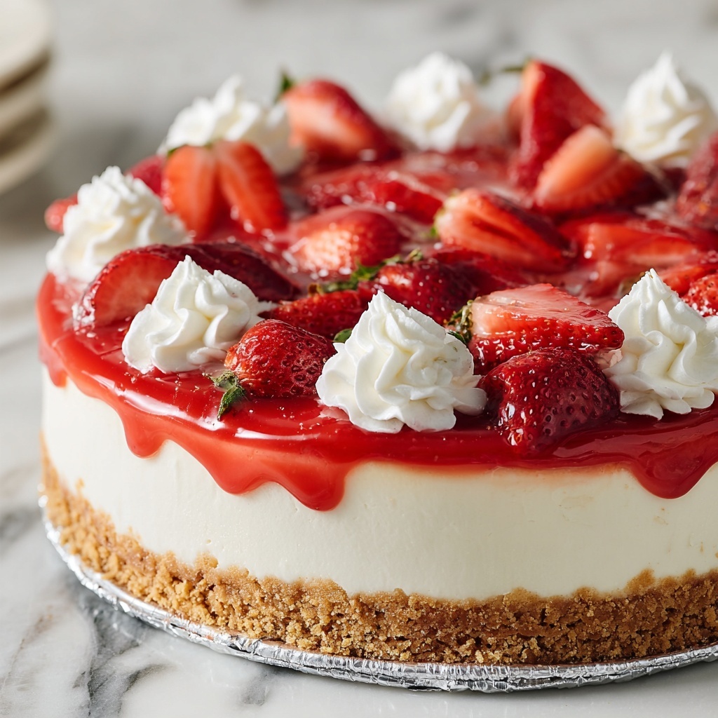 Strawberry Cheesecake Recipe - Recipe Image