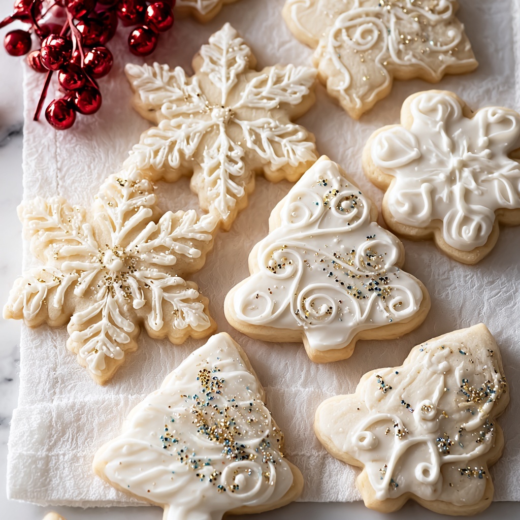 Easy Cut-Out Sugar Cookies with Icing Recipe - Recipe Image