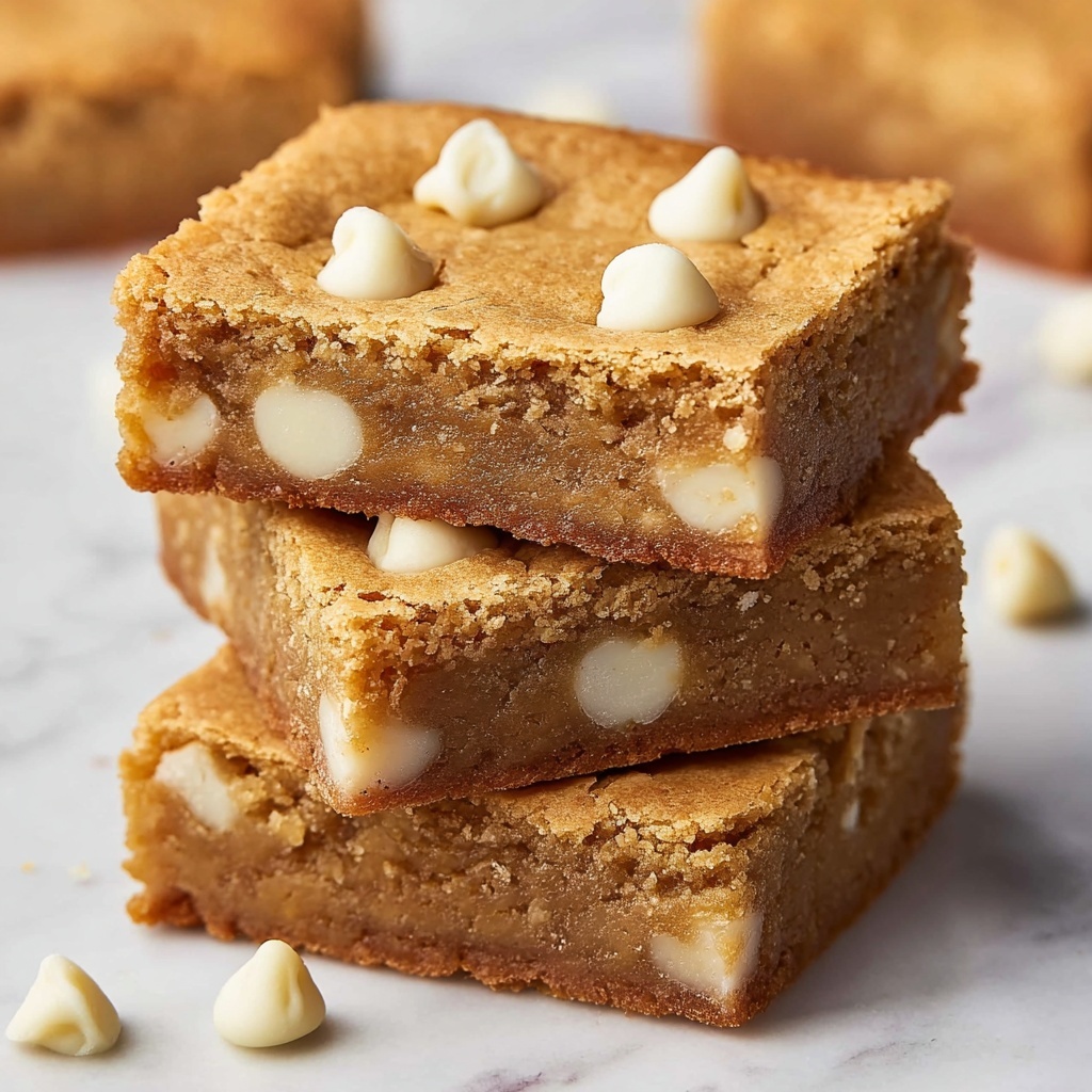 Irresistible Blondies Recipe - Recipe Image