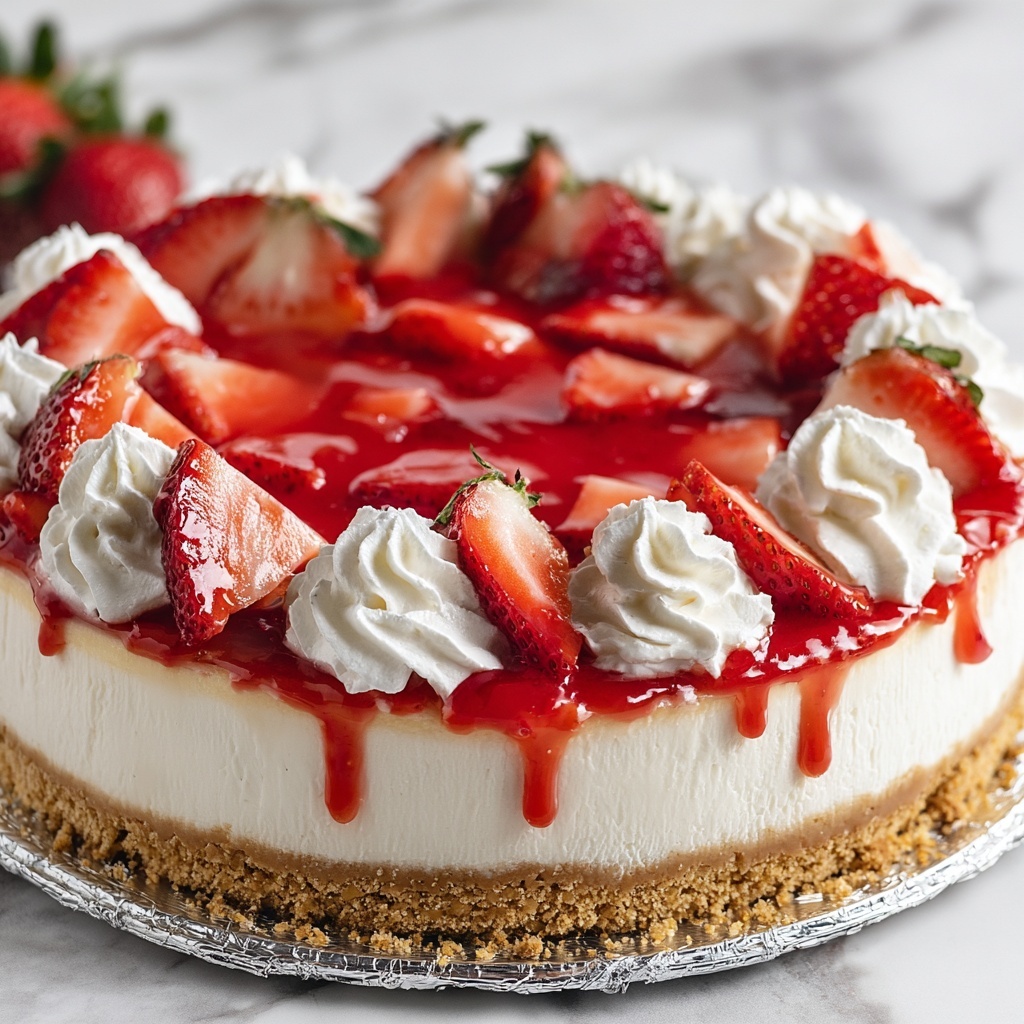 Strawberry Cheesecake Recipe - Recipe Image