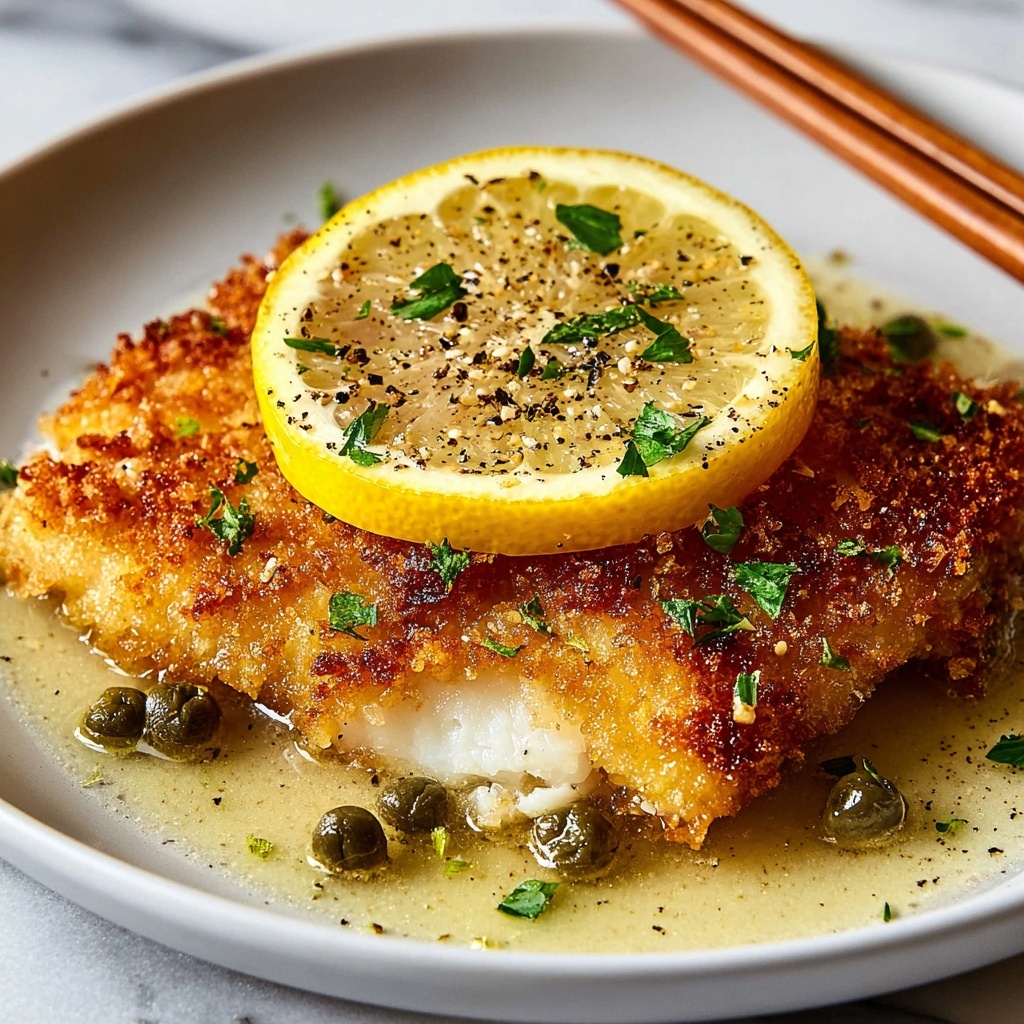 Chicken Piccata with Lemon and Capers Recipe - Recipe Image