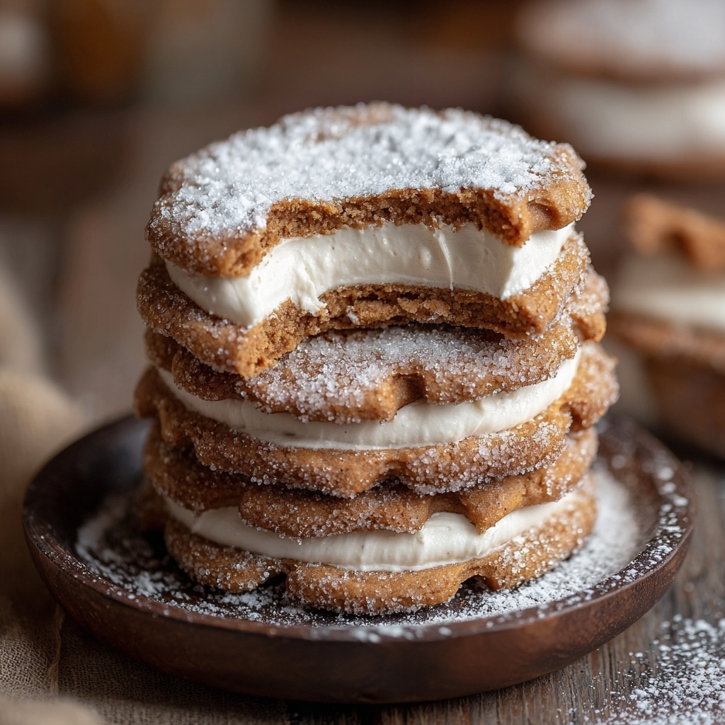Cheesecake Stuffed Churro Cookies Recipe - Recipe Image