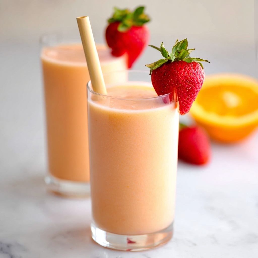 Strawberry Orange Julius Recipe - Recipe Image