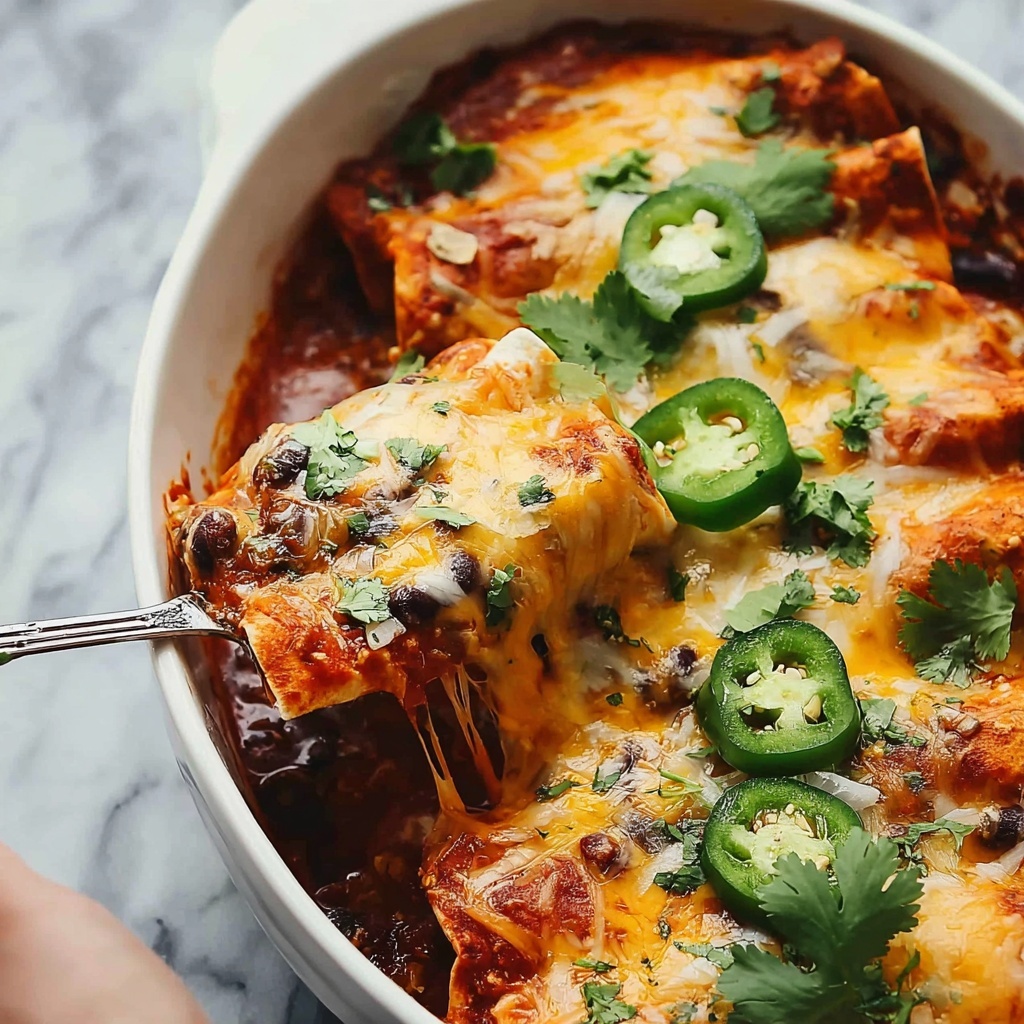 Black Bean Enchiladas Recipe - Recipe Image