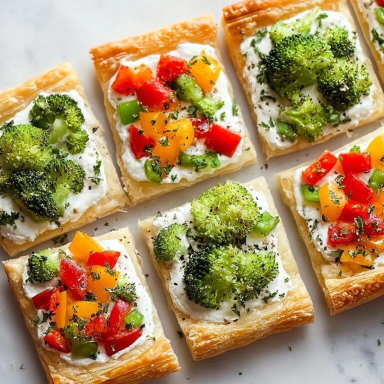 Crescent Roll Veggie Pizza with Cream Cheese Recipe