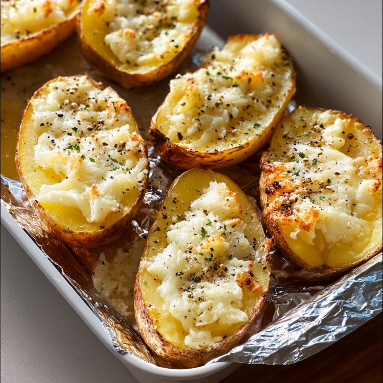 Parmesan Baked Potato Wedges Recipe