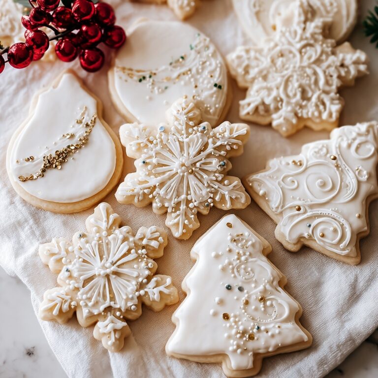 Easy Cut-Out Sugar Cookies with Icing Recipe
